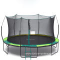 No Spring Trampoline 14ft Double Green